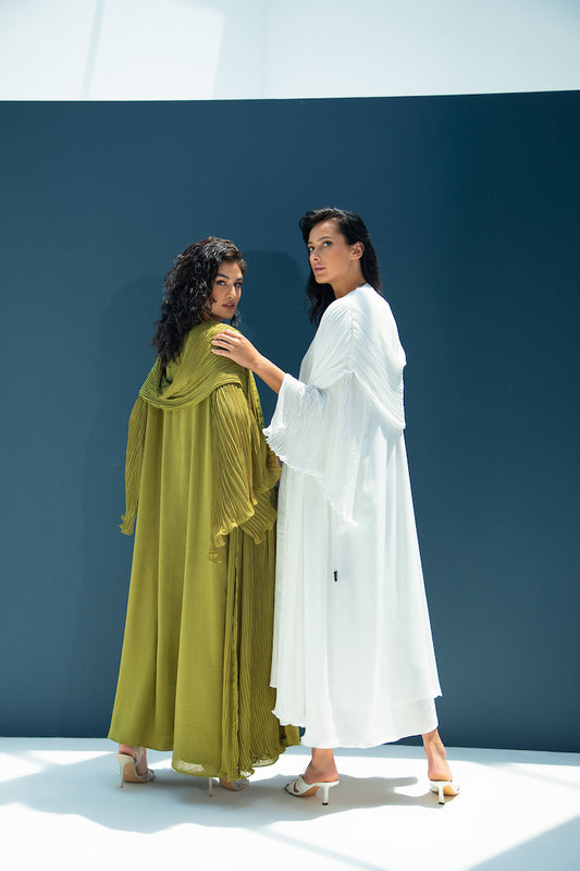 Pleated Abaya