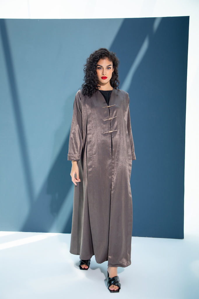 Clip Button Abaya