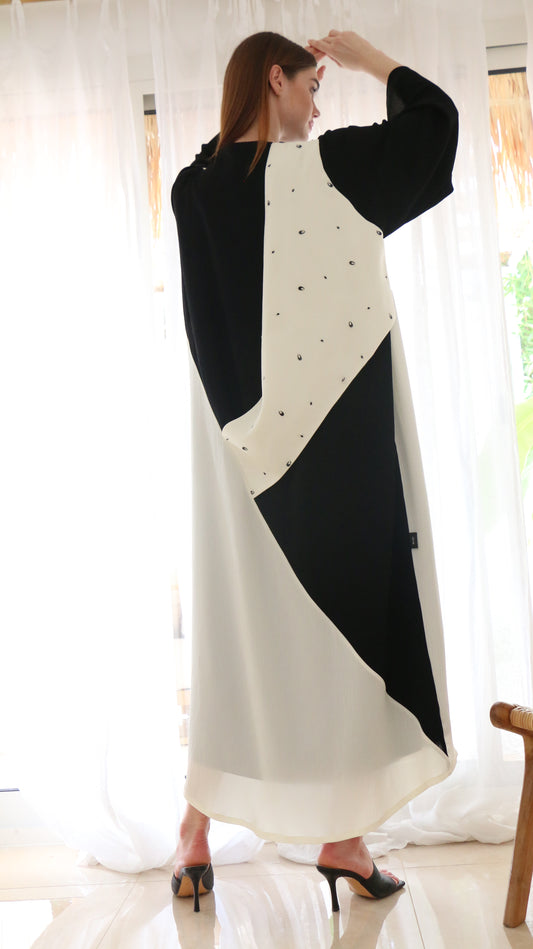 Two-Tone Abaya