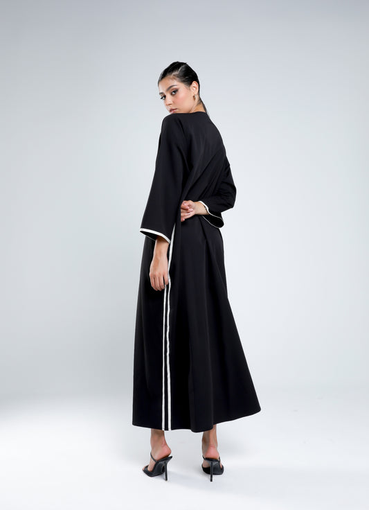 Ribbon detail abaya