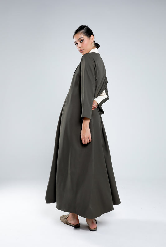 Two-tone Abaya