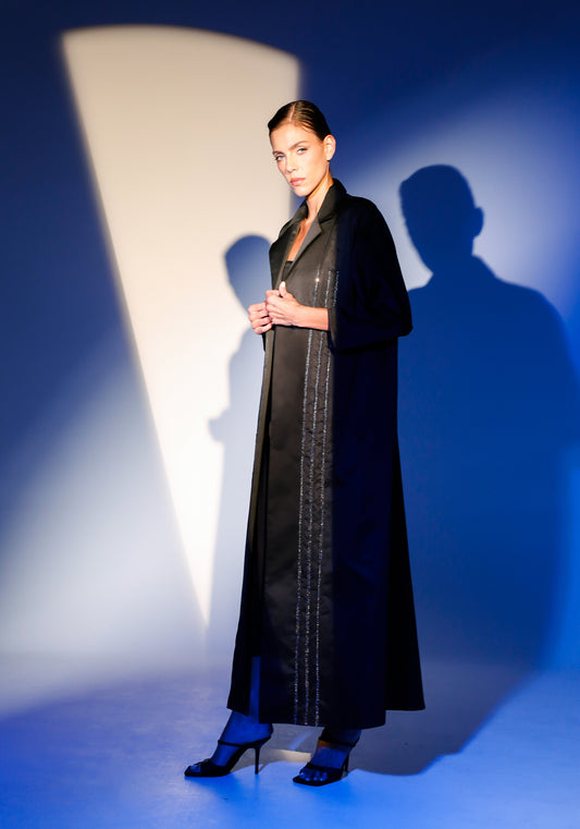 Crystal embellished Abaya