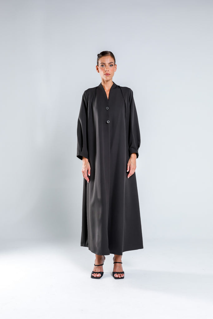 Button Abaya