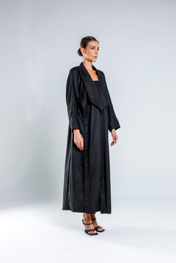 Suede Abaya