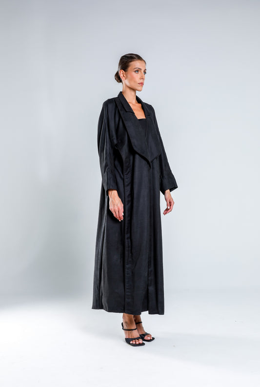 Suede Abaya