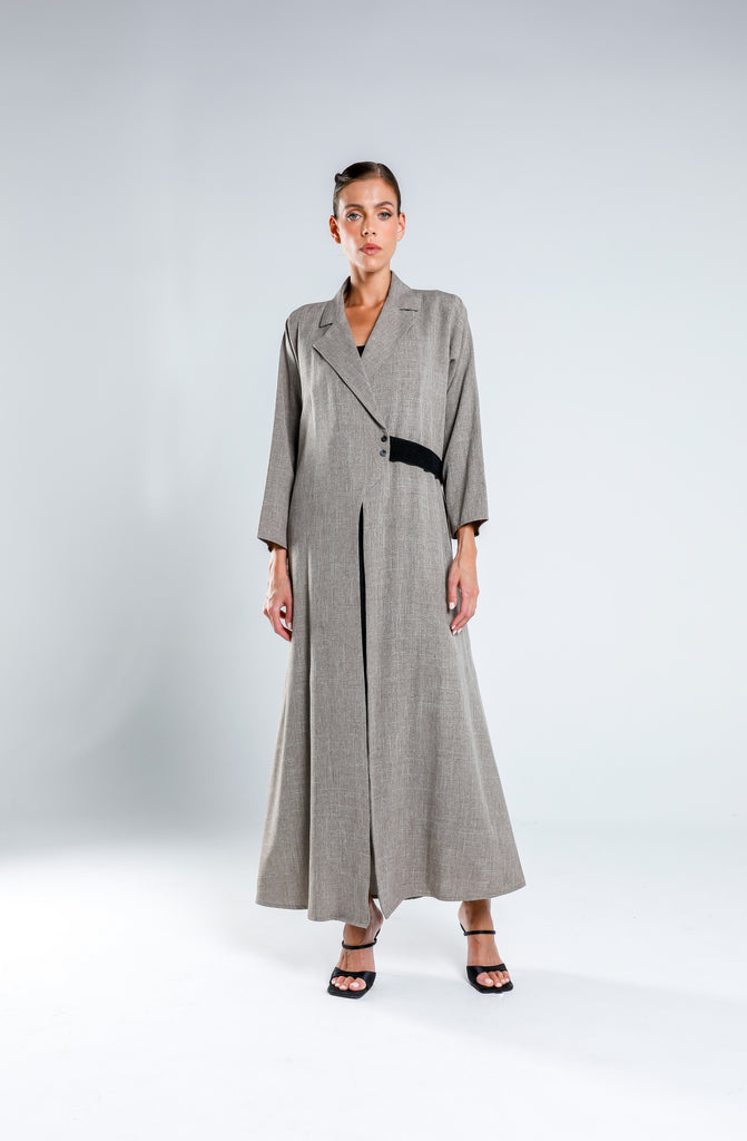 Trench-Style Abaya