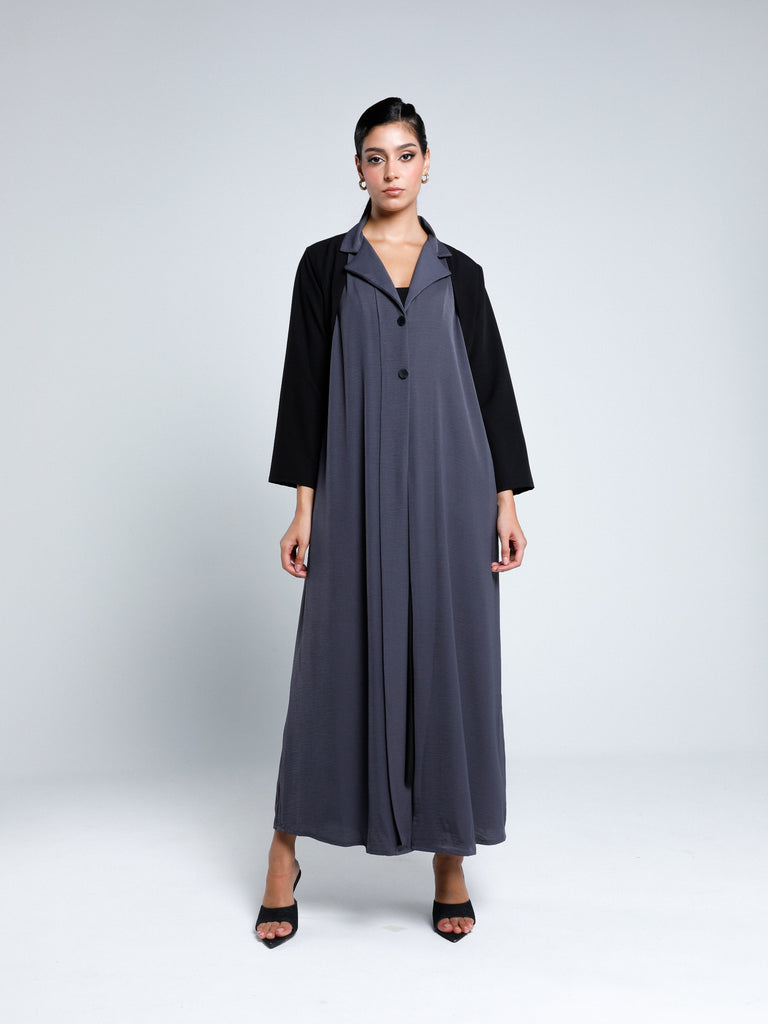 two-tone Abaya