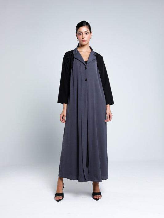 two-tone Abaya